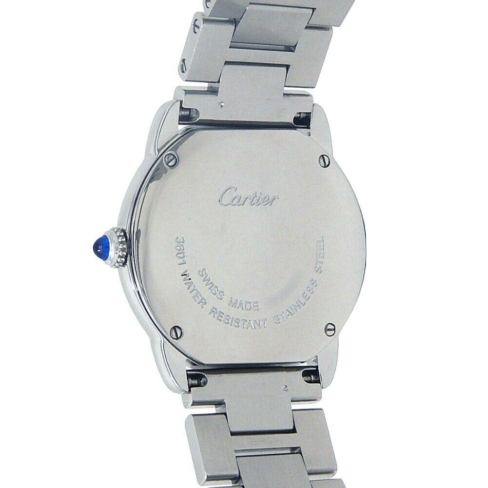 Cartier Ronde Solo Stainless Steel Swiss Quartz Ladies Watch W6701004 For Sale 1