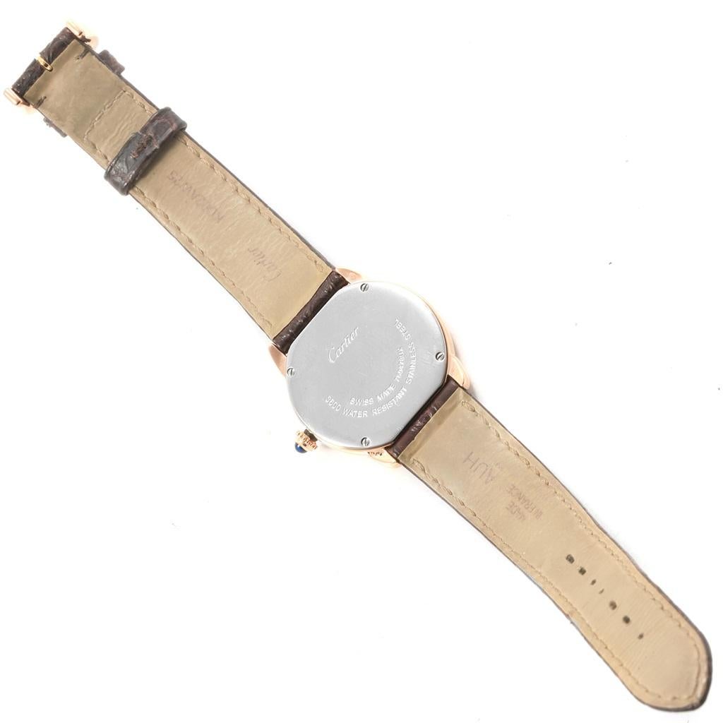 Cartier Ronde Solo Steel 18 Karat Rose Gold Small Ladies Watch W6701007 For  Sale at 1stDibs