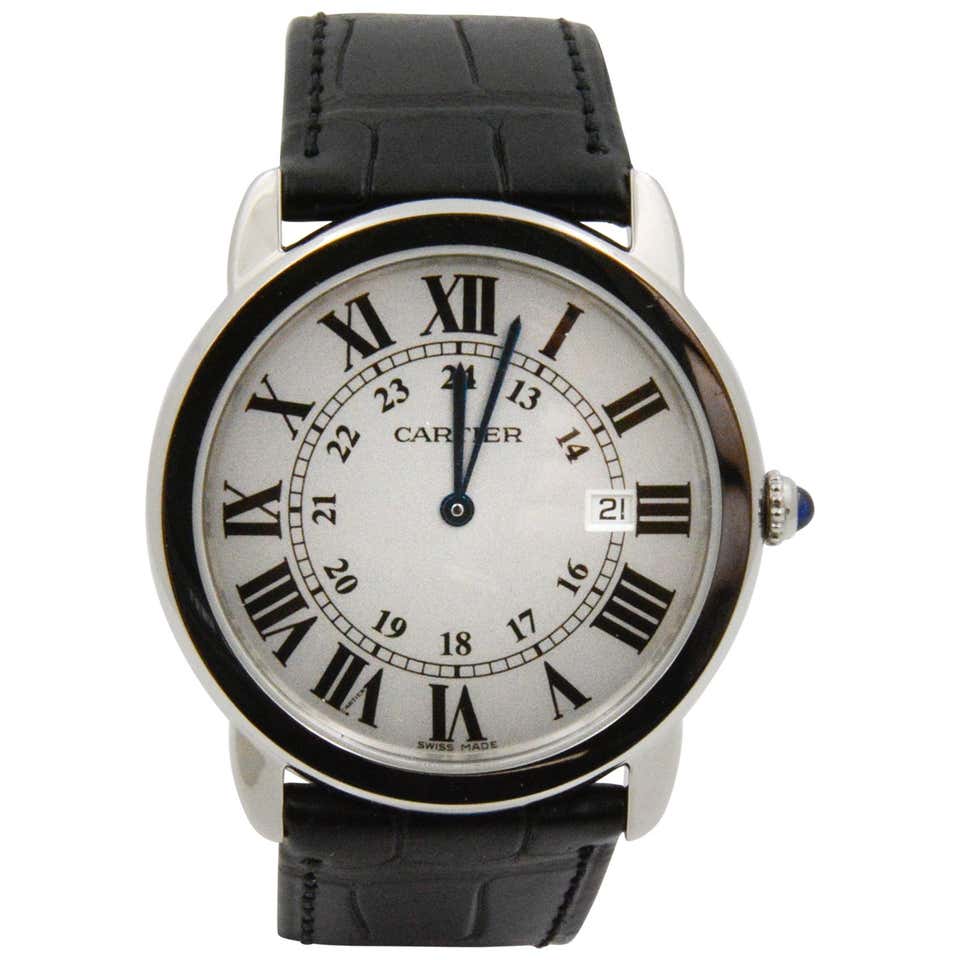Cartier Ronde Solo 36mm - 3 For Sale on 1stDibs