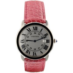 Cartier Ronde Solo W6700255, Silver Dial, Certified and Warranty