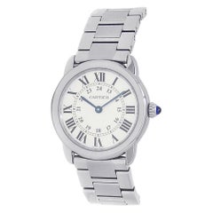 Cartier Ronde Solo W6701004, Silver Dial, Certified and Warranty
