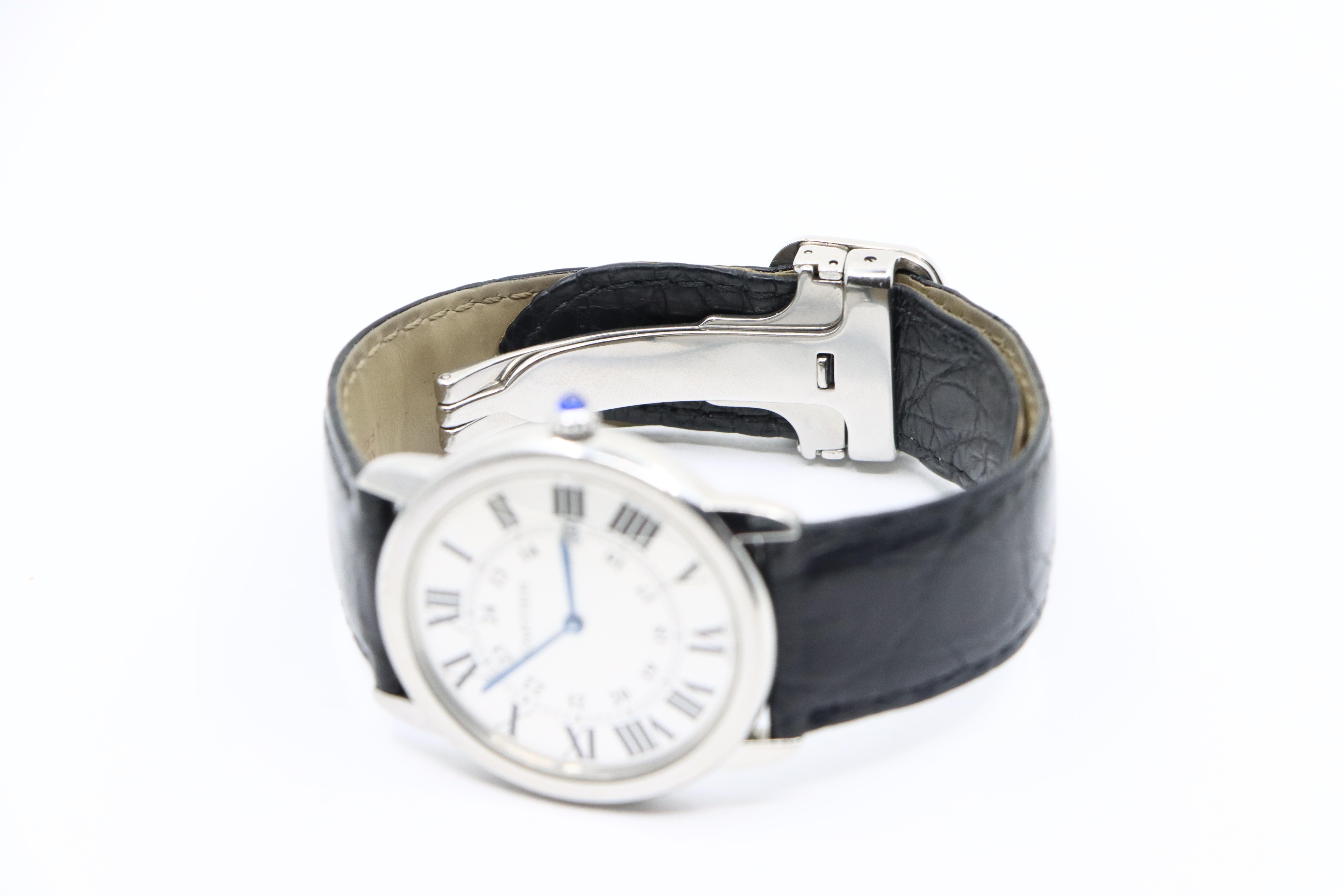 Montre Cartier Ronde Solo 9