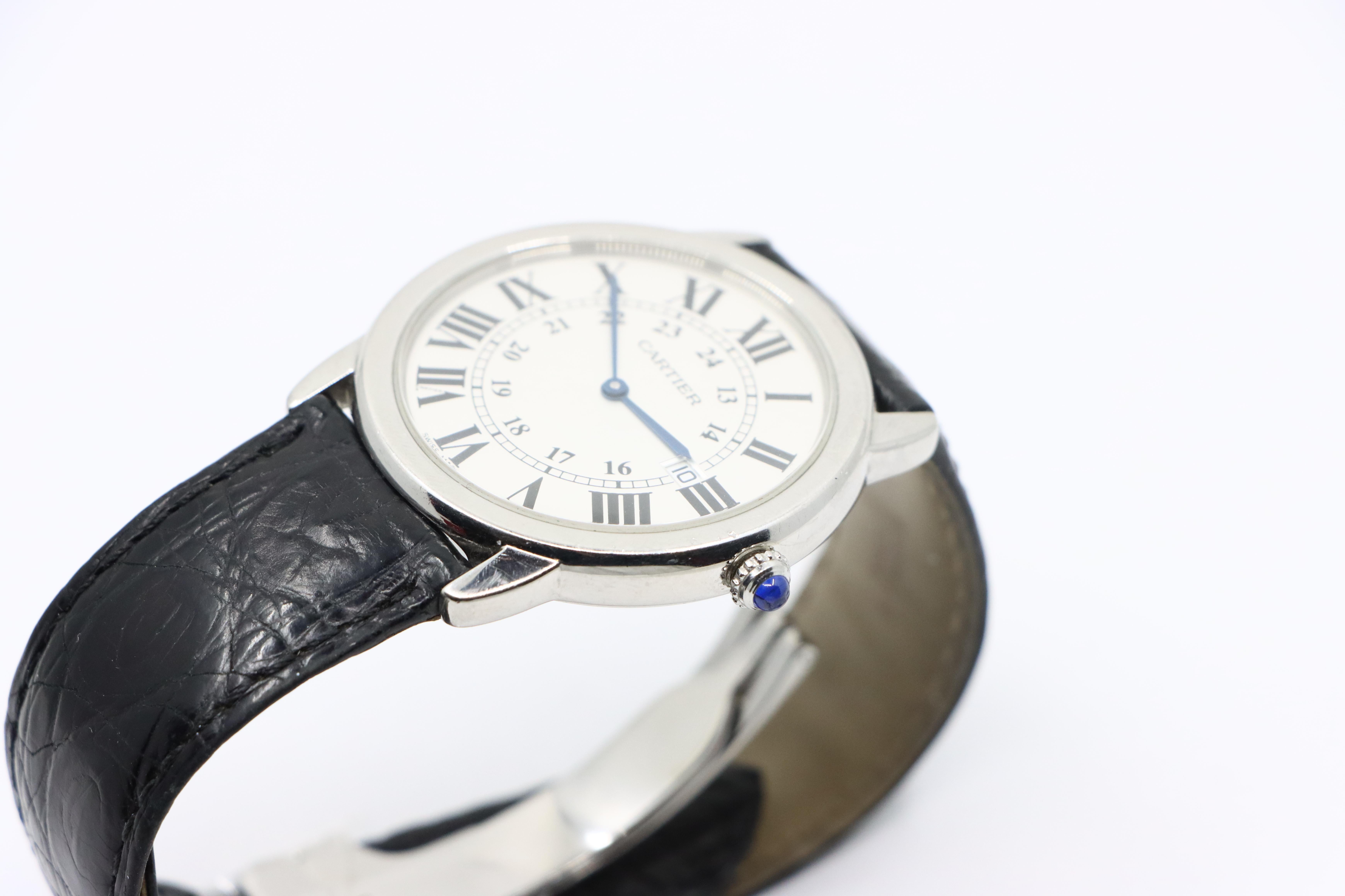 Montre Cartier Ronde Solo 1