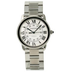 Cartier Ronde Solo WSRN0012, Silver Dial, Certified and Warranty