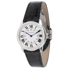 Cartier Ronde Solo WSRN0019, Silver Dial, Certified and Warranty