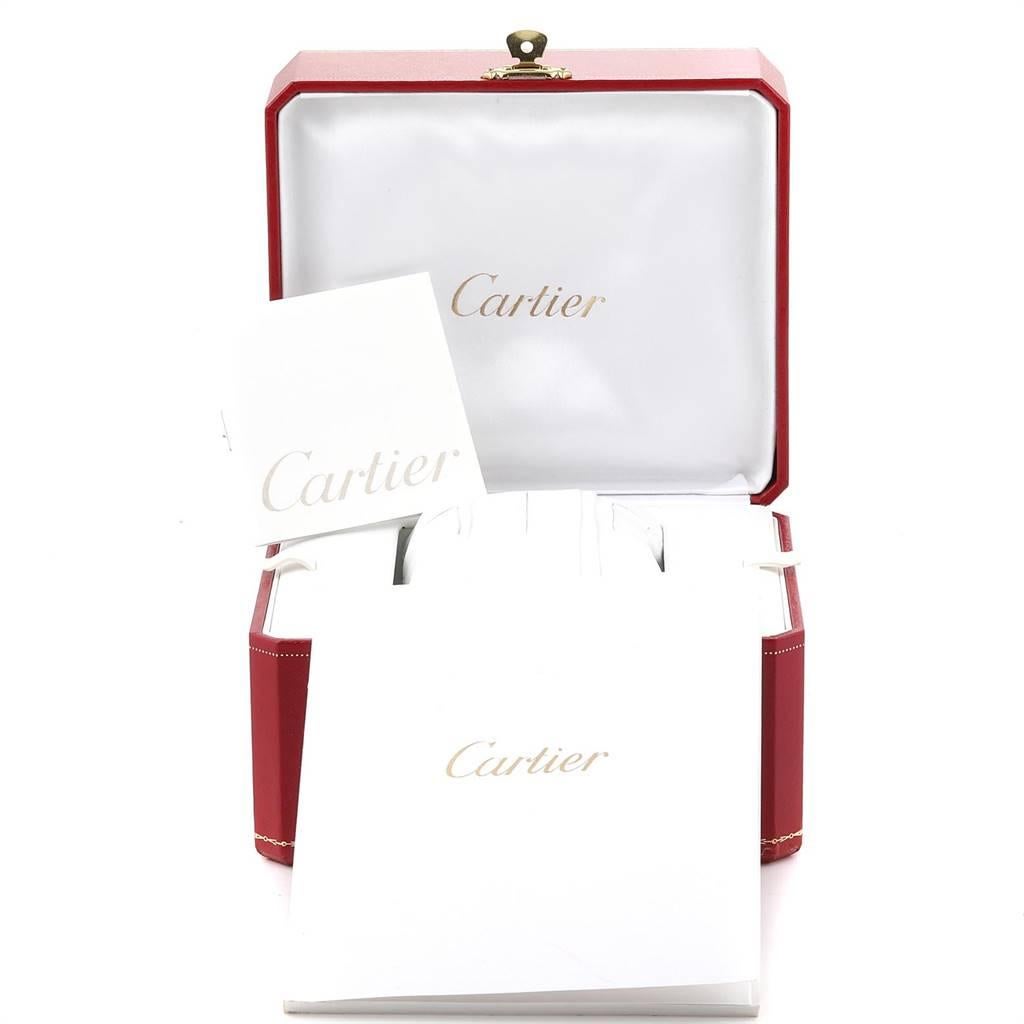 Cartier Ronde Solo XL Automatic Steel Men's Watch W6701011 Box Papers For Sale 7