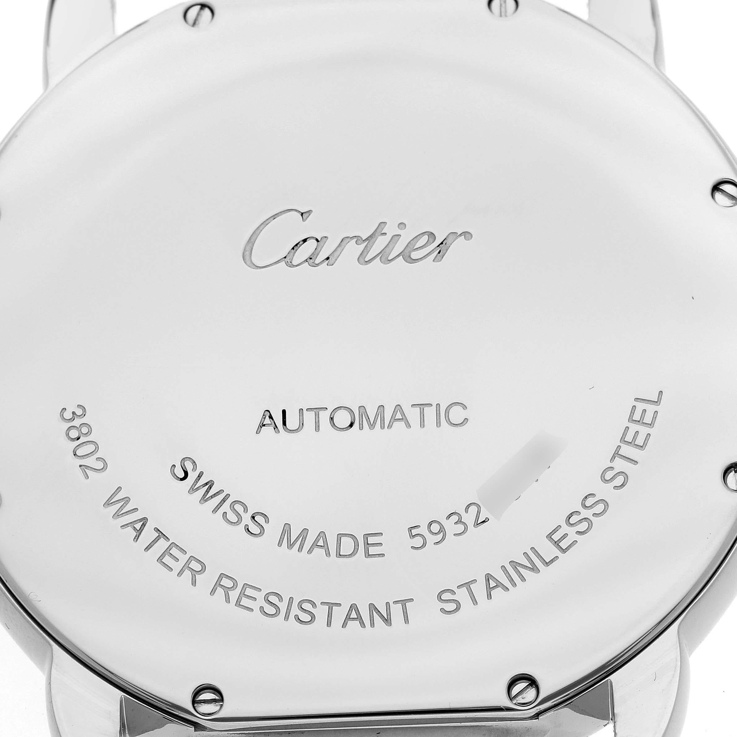Cartier Ronde Solo XL Silver Dial Steel Mens Watch W6701010 3