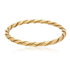 CARTIER Rope Chain Twisted Bangle