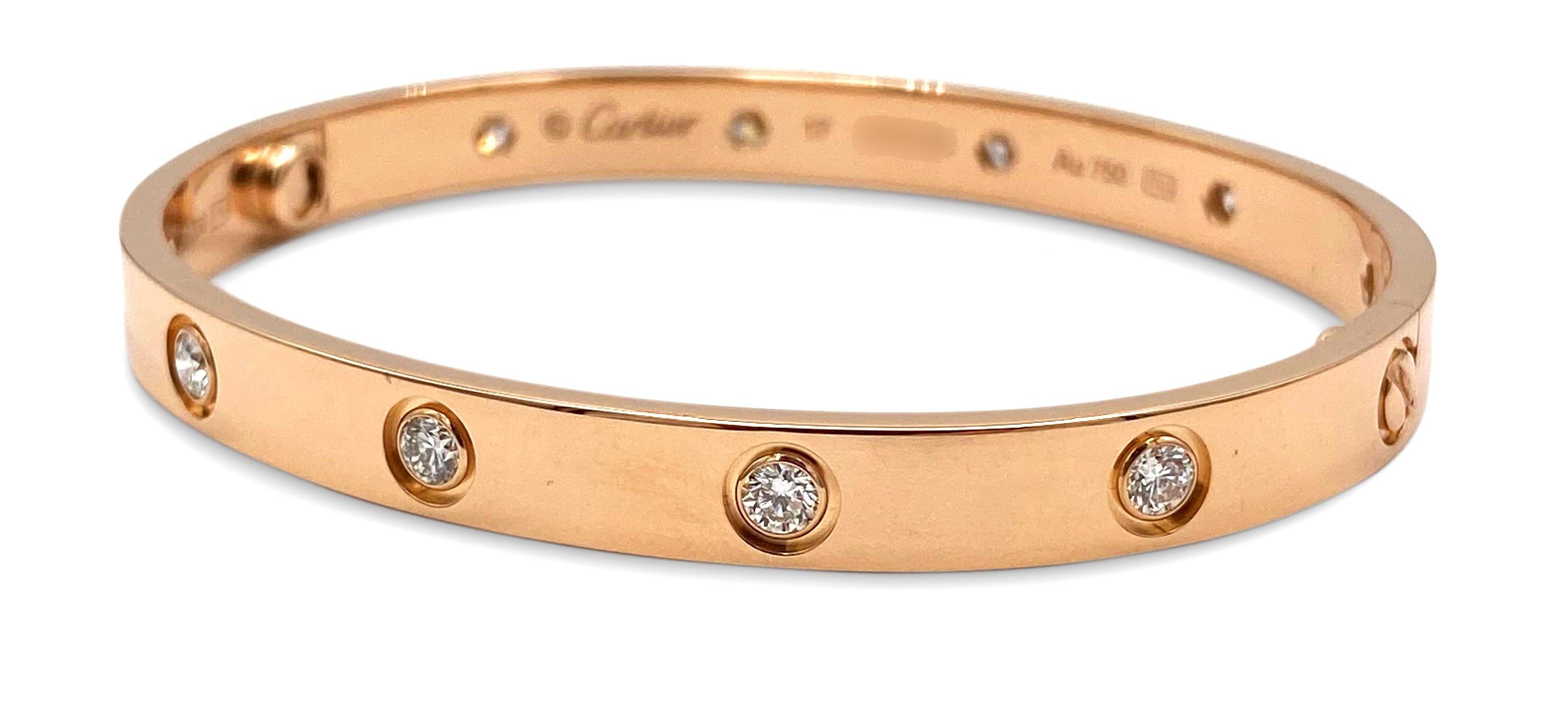 cartier au750 bracelet