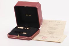 Cartier Rose Gold 4 Diamond Love Bracelet