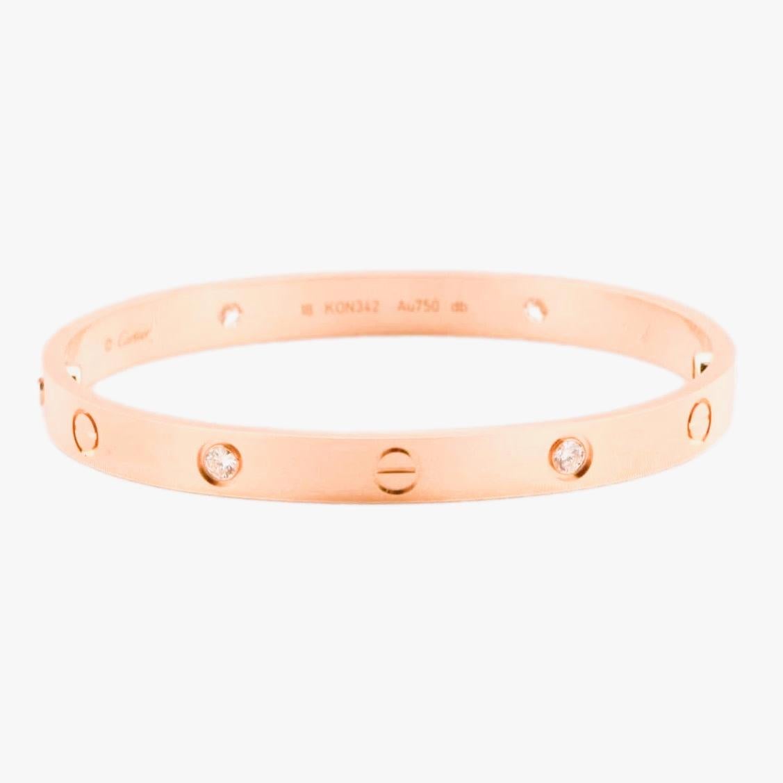 Cartier Love Open Cuff Bracelet at 1stDibs