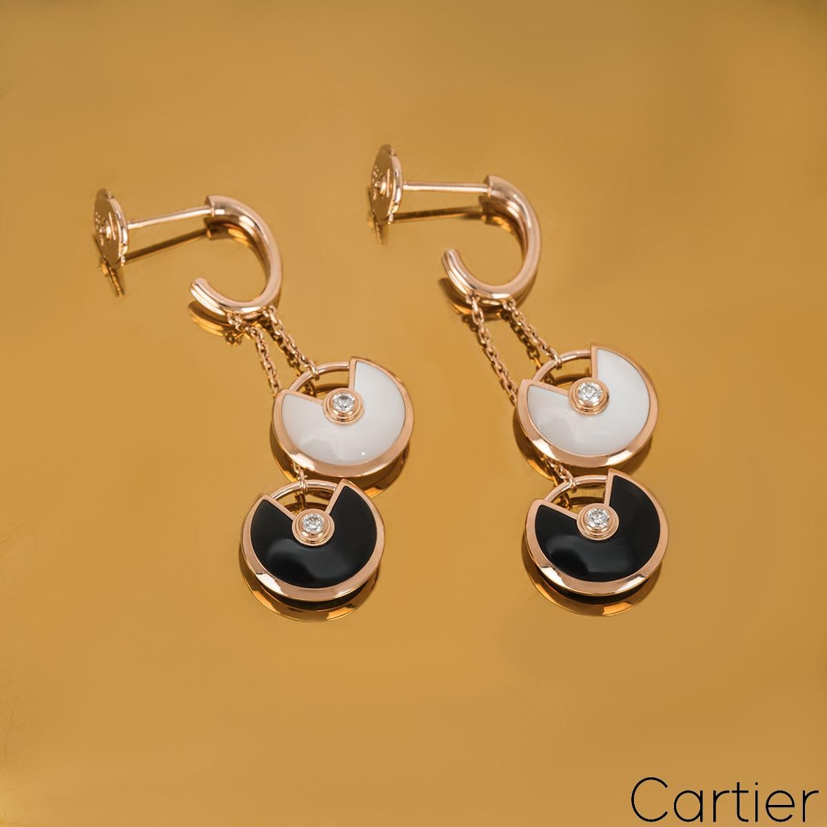 Cartier Rose Gold Amulette De Cartier XS Earrings B8301251 2
