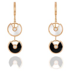 Cartier Rose Gold Amulette De Cartier XS Earrings B8301251