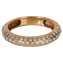 Cartier Rose Gold Diamond 150th Anniversary Band