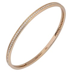 Cartier Rose Gold Diamond Bangle 2.28 Carat