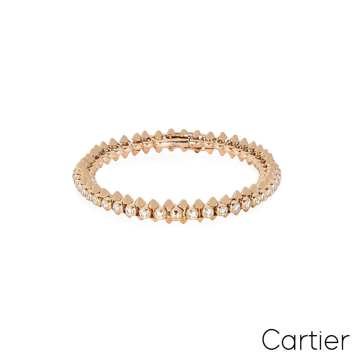 cartier clash diamond bracelet