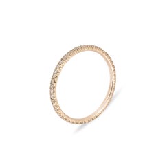 Cartier Rose Gold Diamond Étincelle De Cartier Ring Size 51 B4210500
