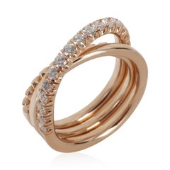Bague « Etincelle » en or rose et diamants de Cartier