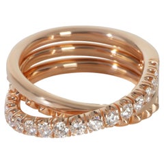 Bague « Etincelle » en or rose et diamants de Cartier