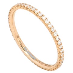 Cartier Rose Gold Diamond Etincelle Wedding Ring B4210551
