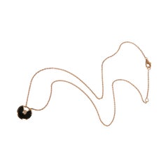 Cartier Rose Gold Diamond Extra Small Model Amulette Necklace