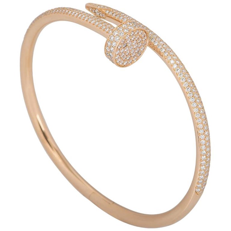 rose gold juste un clou bracelet