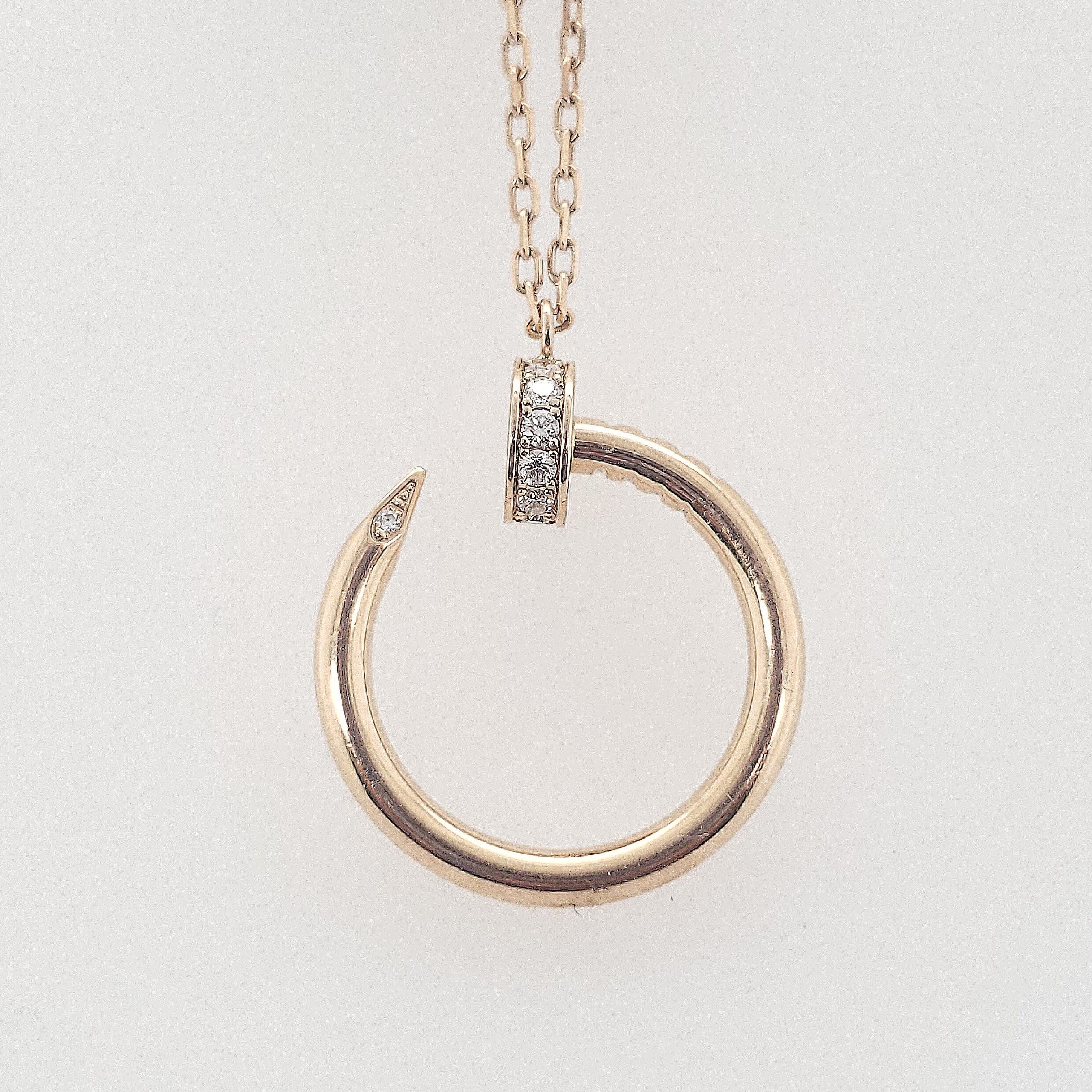 cartier juste un clou necklace