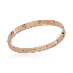 Cartier Rose Gold Diamond Love Bracelet