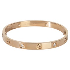 Cartier Rose Gold Diamond Love Bracelet