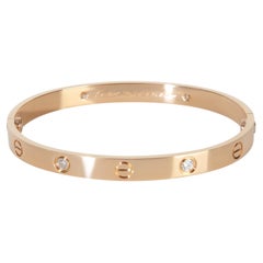 Cartier Rose Gold Diamond Love Bracelet