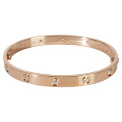 Cartier Rose Gold Diamond Love Bracelet