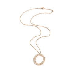 Cartier Rose Gold Diamond Love Pendant