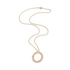 Cartier Rose Gold Diamond Love Pendant