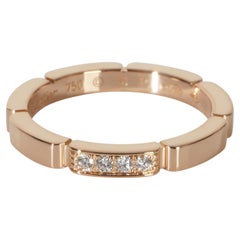 Bague « Maillon Panthère » en or rose et diamants de Cartier