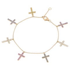 Pulseras con dijes de principios de los 2000