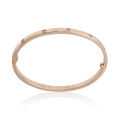 Cartier Rose Gold Diamond Small Model Love Bracelet
