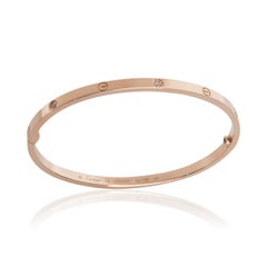 Cartier Rose Gold Diamond Small Model Love Bracelet