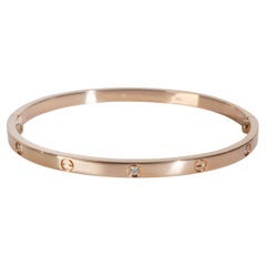 Cartier Rose Gold Diamond Small Model Love Bracelet