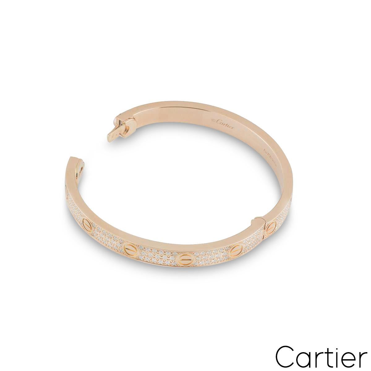 cartier bangle diamond