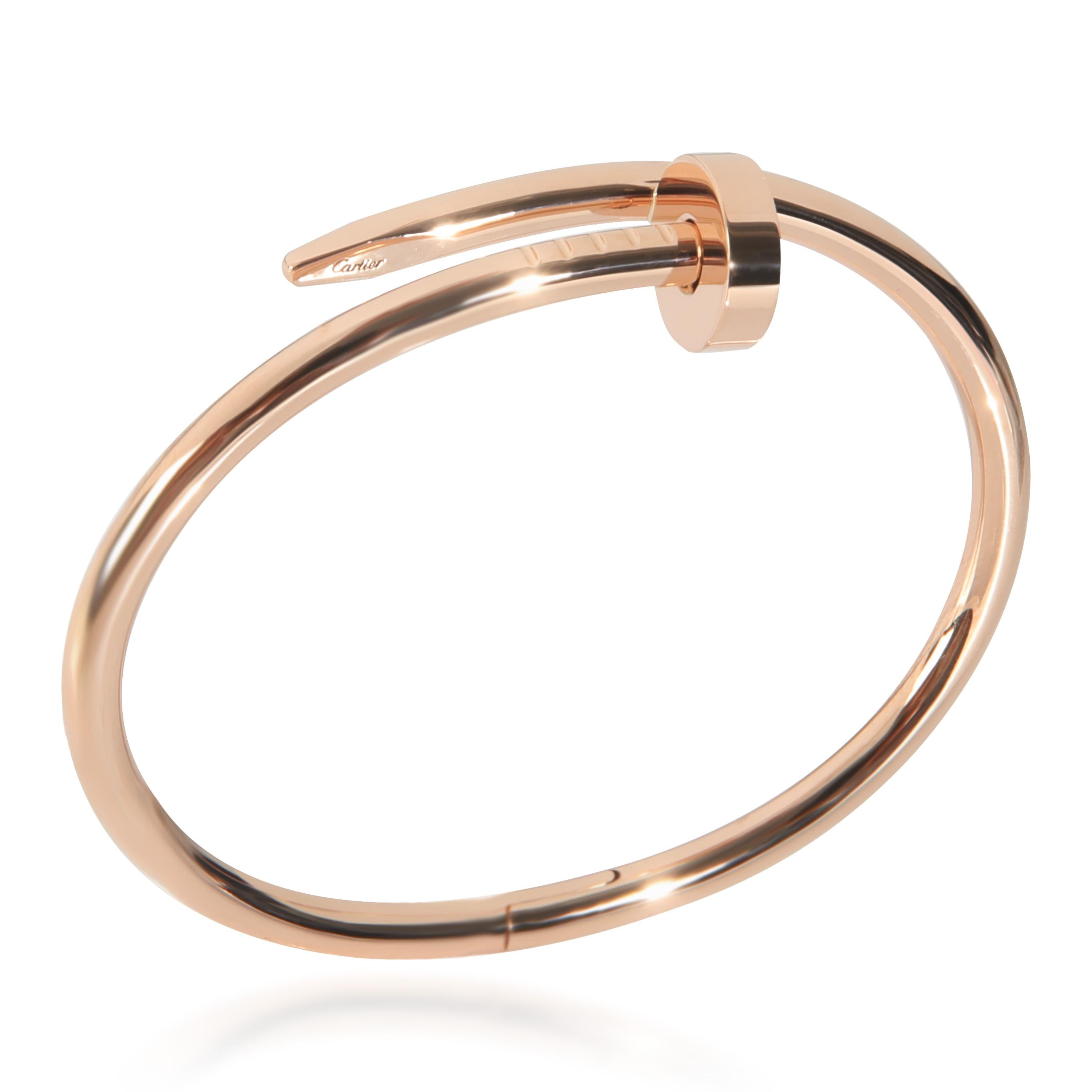 Cartier or rose  Bracelet Juste Un Clou

DÉTAILS PRIMAIRES
SKU : 145624
Titre de la liste : Cartier Or Rose  Bracelet Juste Un Clou
Condition Description : La collection Juste Un Clou de Cartier est l'un des styles les plus célèbres de la Maison.