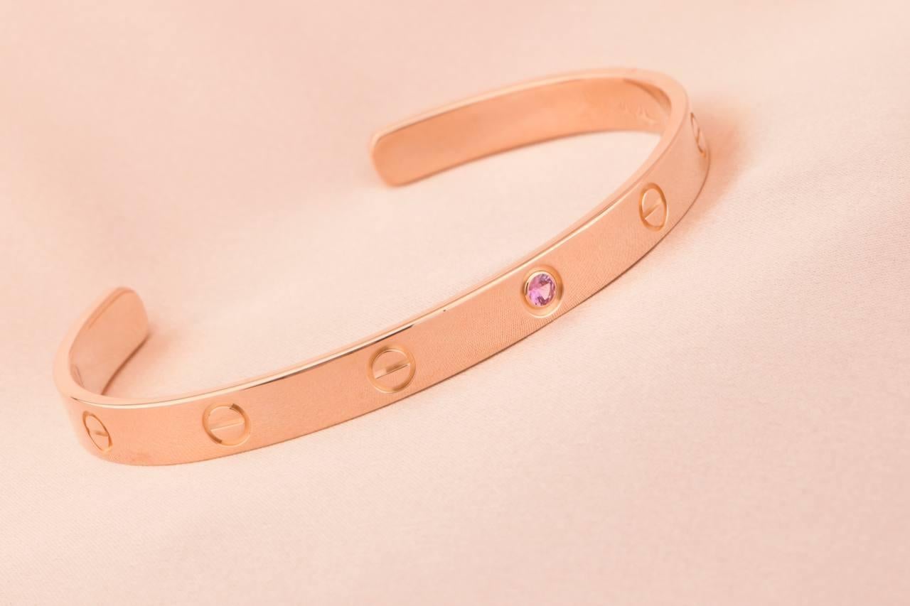 cartier love cuff bracelet