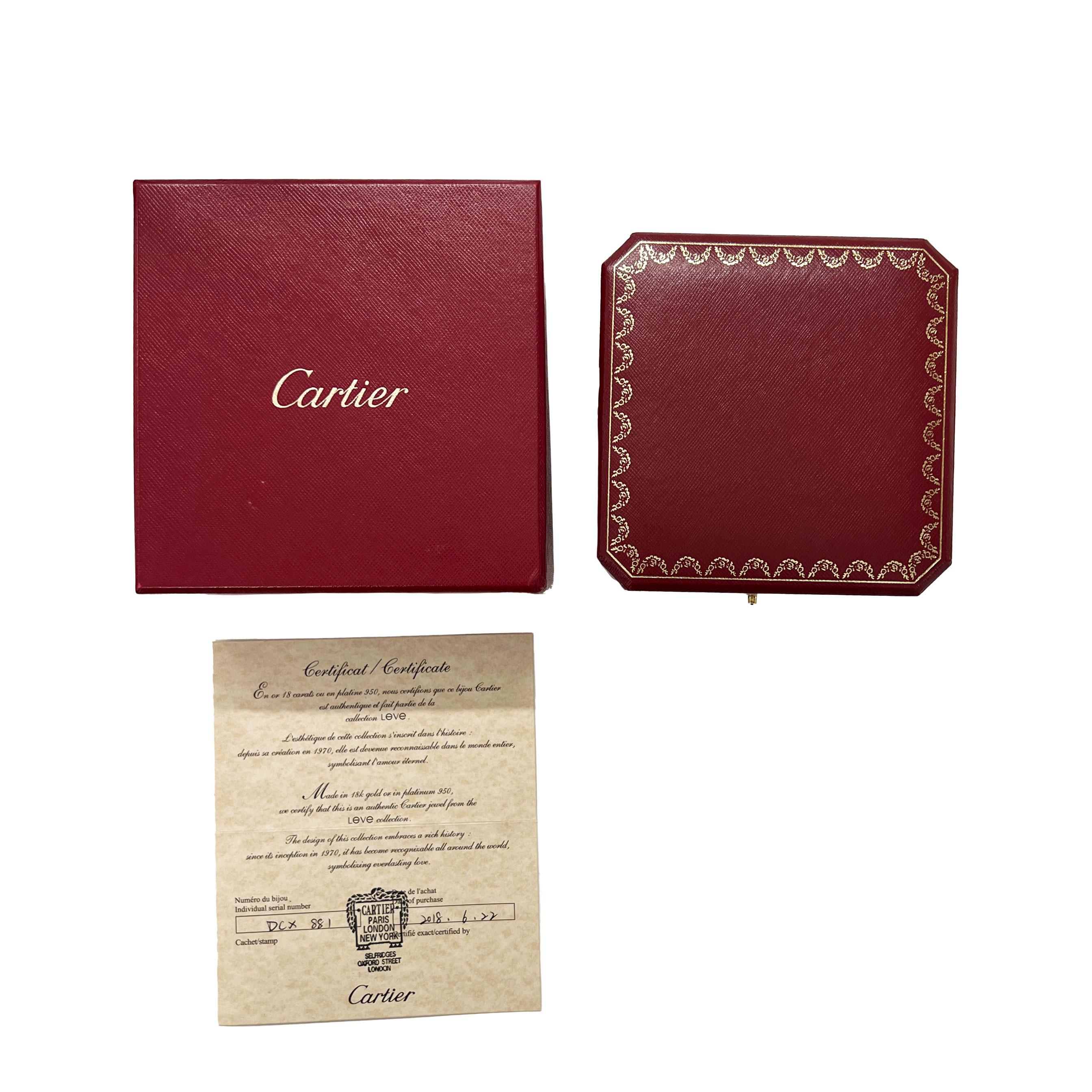Cartier or rose  Bracelet d'amour Pour femmes en vente
