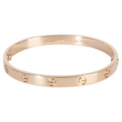 Cartier or rose  Bracelet d'amour