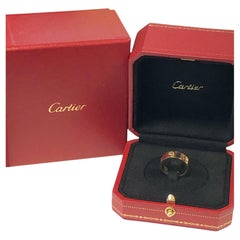 Cartier Rose Gold Love collection Band Ring