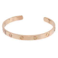 Cartier Rose Gold Love Cuff Bracelet