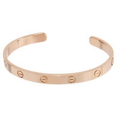 Cartier Rose Gold Love Cuff Bracelet