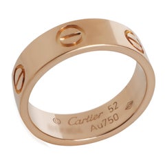 Cartier Rose Gold  Love Ring