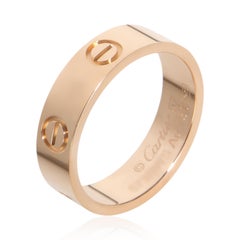Cartier Rose Gold Love Ring