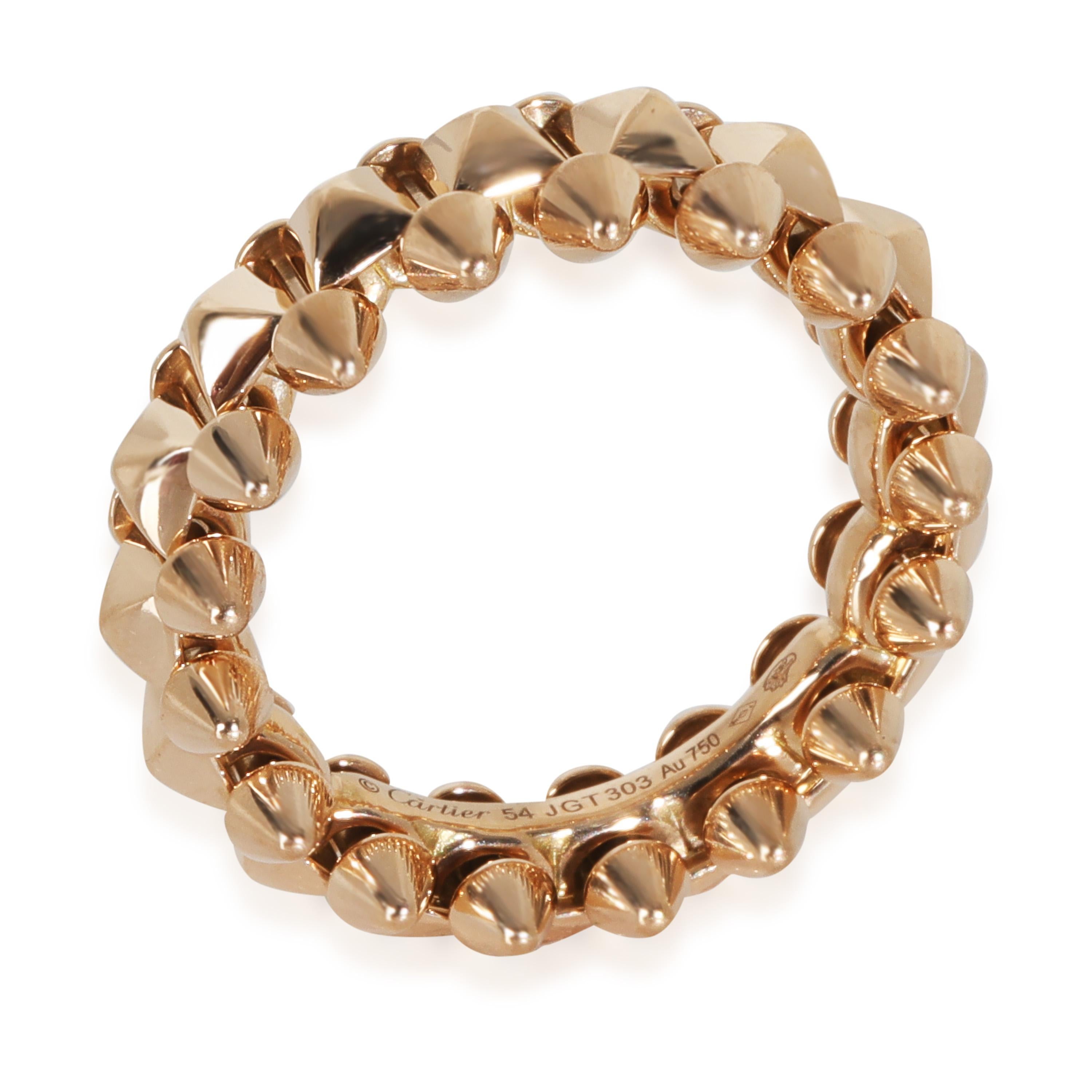 Cartier Rose Gold Clash de Cartier Ring

PRIMÄRE DETAILS
SKU: 146652
Auflistung Titel: Cartier Gelbgold Clash de Cartier Ring
Condit Beschreibung: Verkauft für 3450 USD. In ausgezeichnetem Zustand und kürzlich poliert. Die Ringgröße ist 6,75.
Marke: