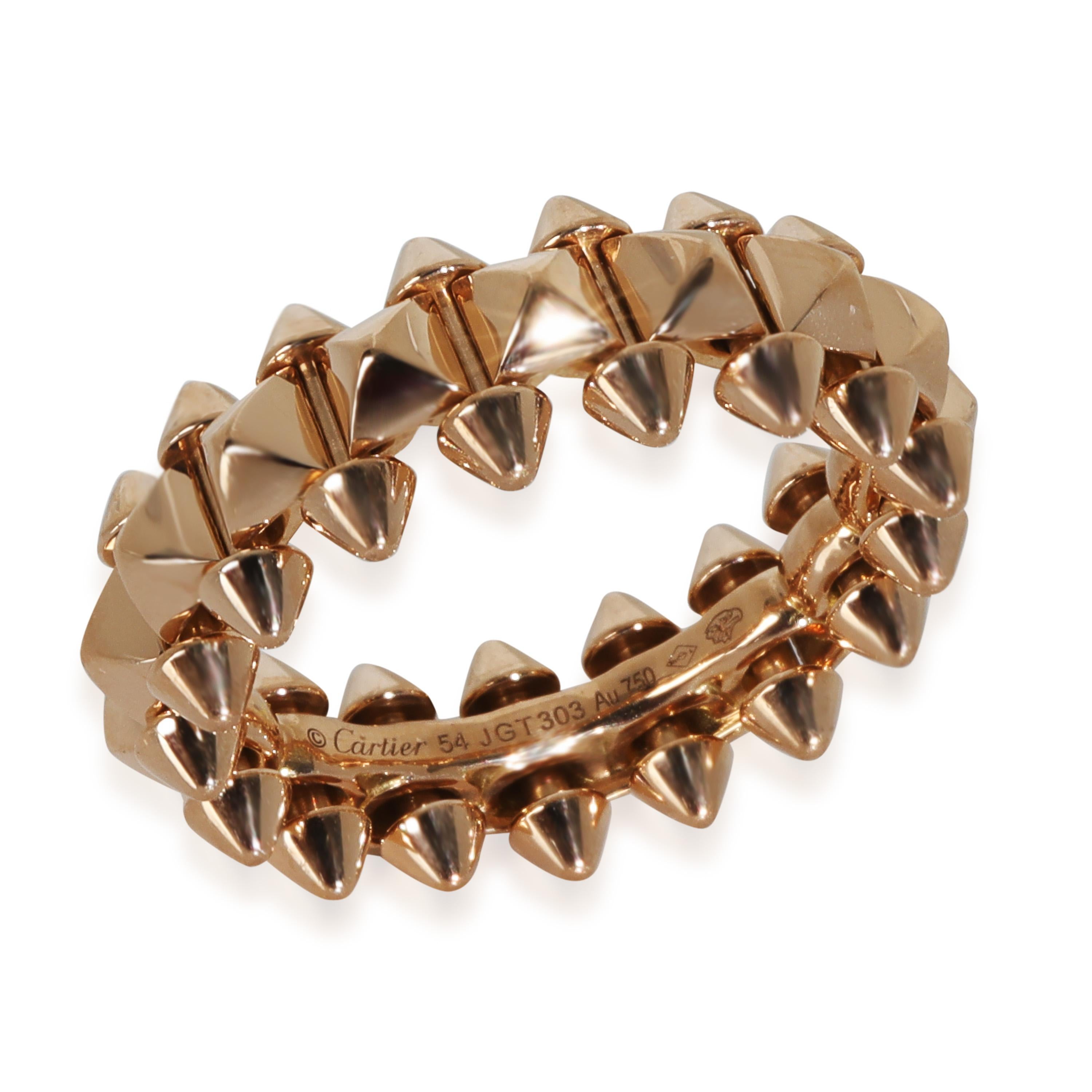 Cartier Rose Gold Medium Model Clash de Cartier Ring im Zustand „Hervorragend“ im Angebot in New York, NY